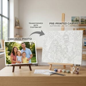 OEM Paint by Numbers Kit – Custom Canvas Printing Service