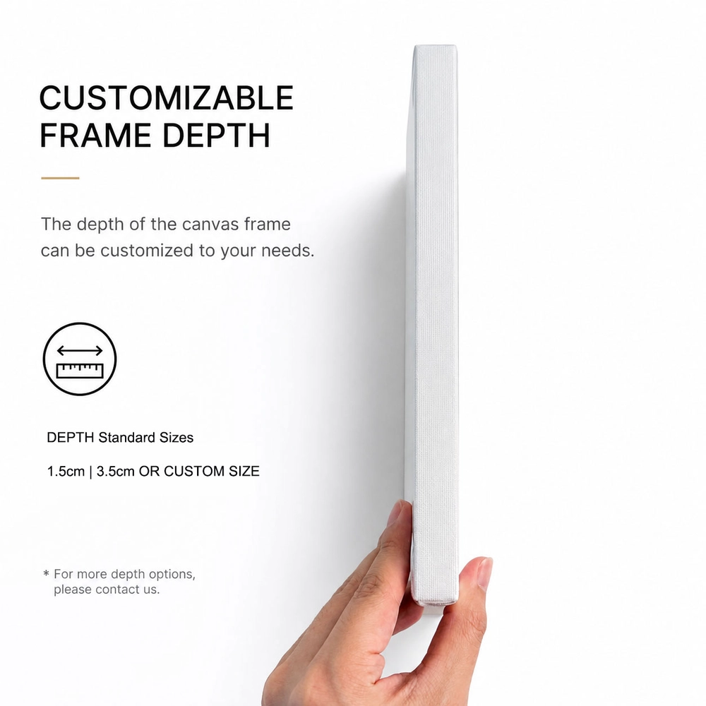 Customizable Frame Depth Options