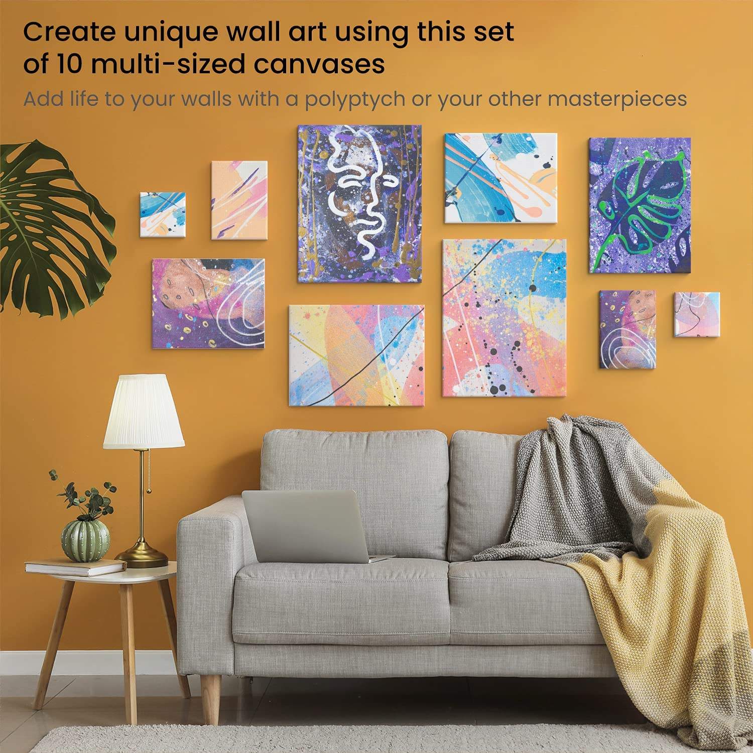 Multi-sized Canvas Wall Art Inspiration