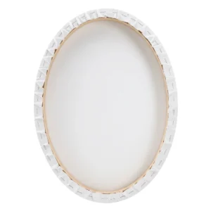 Oval Shape Primed Stretched Cotton Canvas 380gsm
