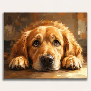 Animals paint by numbers Kit