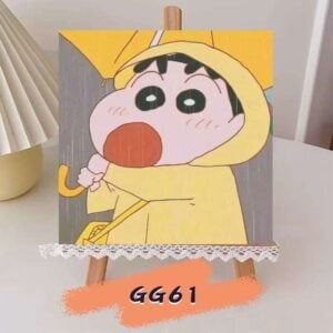 Cartoon Character Pre printed Canvas DIY Outline Painting Set
