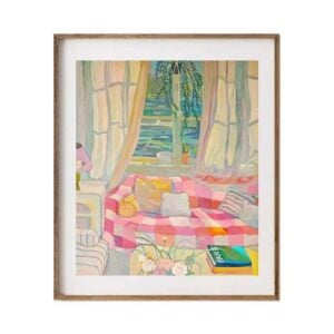 Comic Life Scene Wall Art Cartoon Style Canvas Print