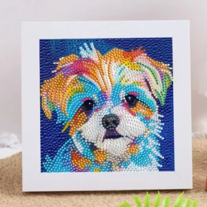 Cute Animals Diamond Painting Kit Adorable Pet Diamond Art Set