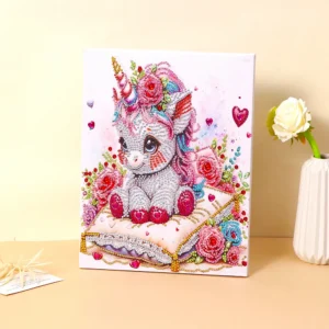 Pony Diamond Painting Kit Cute Animal Diamond Art Set