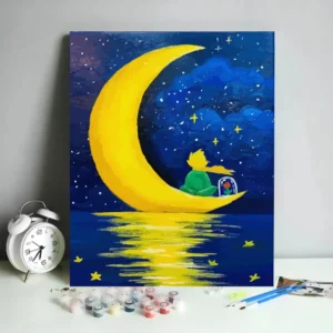 The Little Prince Paint by Numbers Kit