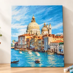 Famous World Landmarks & City Architecture DIY Paint by Numbers Kit Series