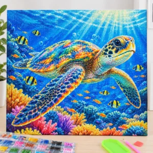 Custom Sea Turtle Diamond Painting Kit OEM & Wholesale